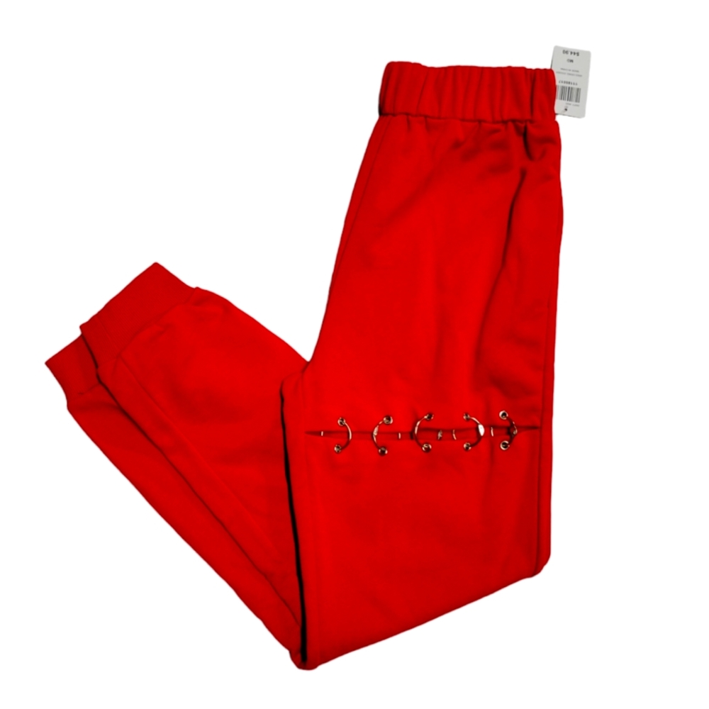 Hot Topic Red Oring Jogger (M)